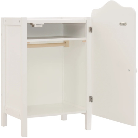 Кукольный шкаф Stella белый Roba