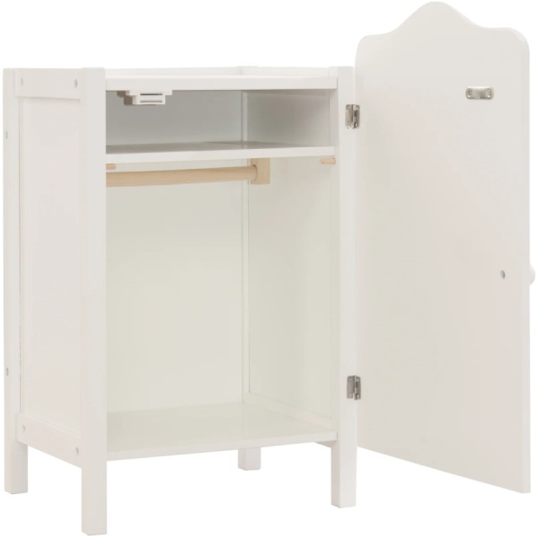 Кукольный шкаф Stella белый Roba