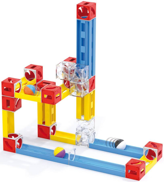 Конструктор динамический Cuboga Maxi 78 деталей Quercetti