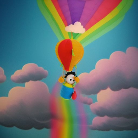 Человечек на воздушном шаре Yookidoo