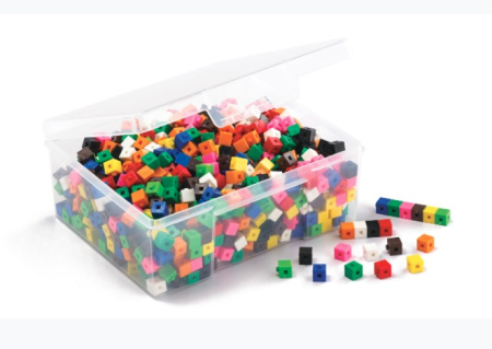 Кубики соединяющиеся 1 см, 1000 штук