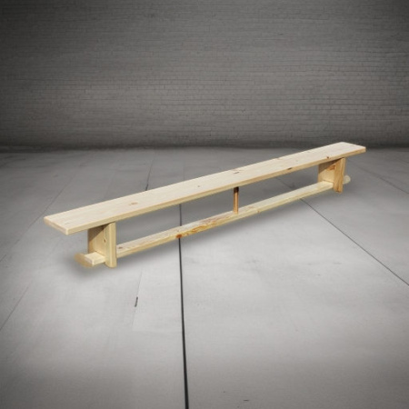 Скамья гимнастическая 2,8 м на деревянных ножках ZSO