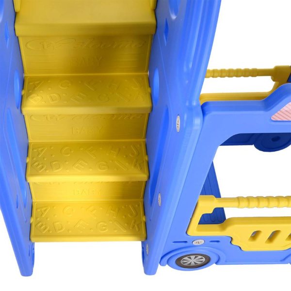 Горка с игровой зоной Cute Truck синяя Pituso