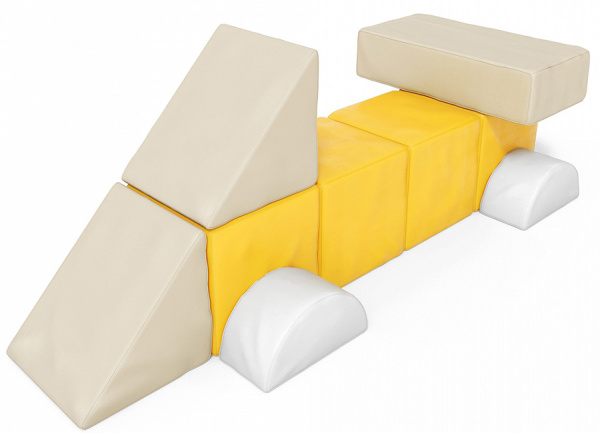 Мягкие игровые блоки Байк Pastel Romana