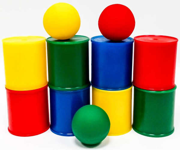 Игра Городки мягкие, 8 штук Тех-пласт