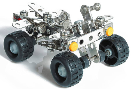 Металлический конструктор Мульти 340 деталей Eitech