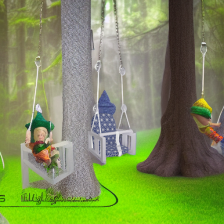 Качели детские с подвесом ГНОМ LiLu