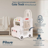 Горка с игровой зоной Cute Truck бежевая Pituso