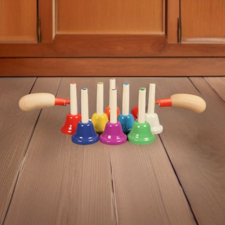 Набор колокольчиков с ручкой