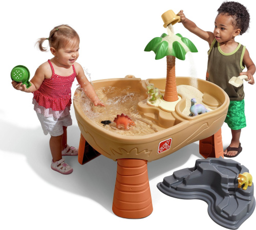 Столик для игр с песком и водой Дино
