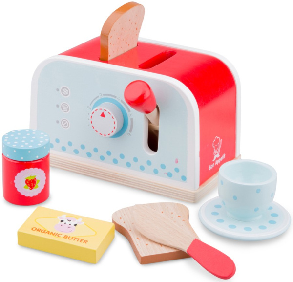 Игровой набор Тостер красный New Classic Toys