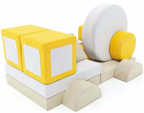 Мягкие игровые блоки Автофургон Pastel Romana