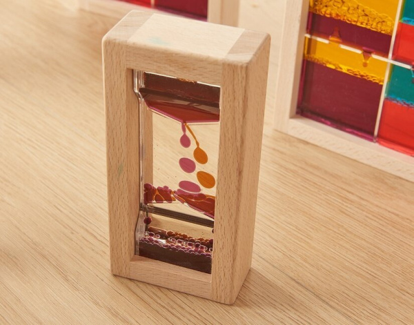 Сенсорные блоки деревянные с жидкостью, 11 штук Masterkidz