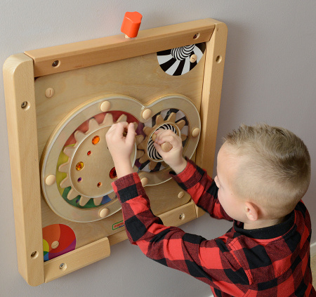 Панель настенная Шестерни-тренажеры для координации рук Masterkids