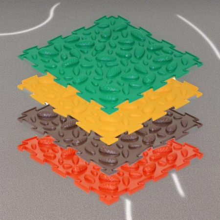 Модульный коврик ОРТОДОН Шишки мягкий