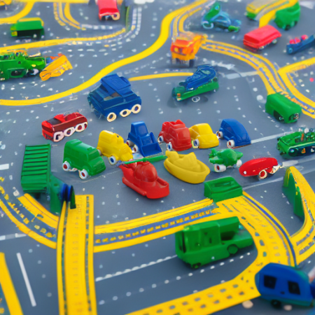 Набор Минитранспорт, 9 штук Miniland