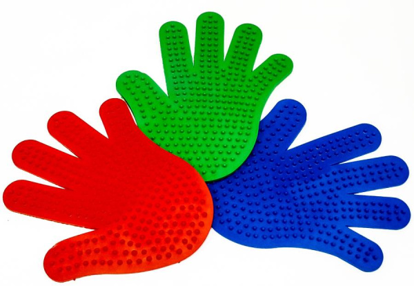 Следочки массажные Ладошки и ступни, по 4 пары Тех-пласт