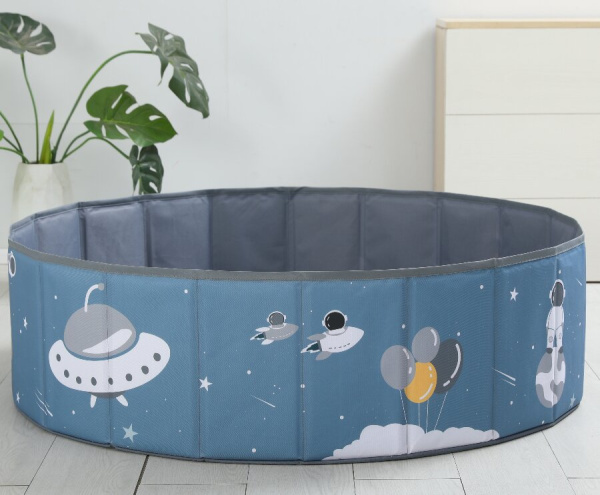 Сухой бассейн для шариков UNIX Kids Space 100 см Blue