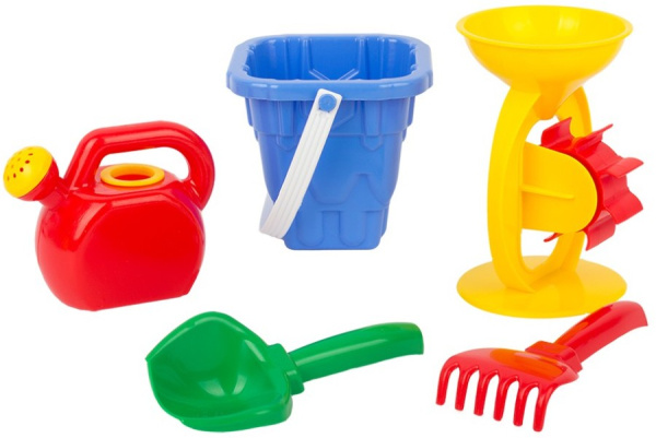 Песочный набор Капелька 5 предметов СТРОМ