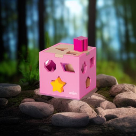 Коробочка розовая Woody