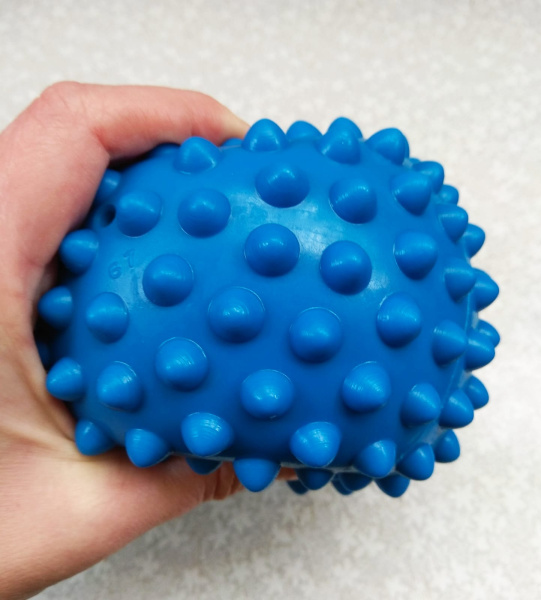 Мячи мягкие массажные Easy Grip Set 10 см, 2 штуки Ledraplastic