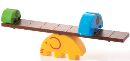 Конструктор Цирковые слоники, 32 детали Weplay