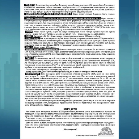 Настольная игра 100% Монополия Русский стиль