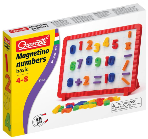 Магнитные цифры с доской Quercetti