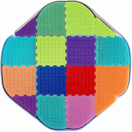 Модульный коврик ОРТОДОН Камешки мягкий