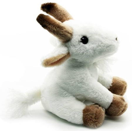 Игрушка мягкая Козлик 15 см LEOSCO