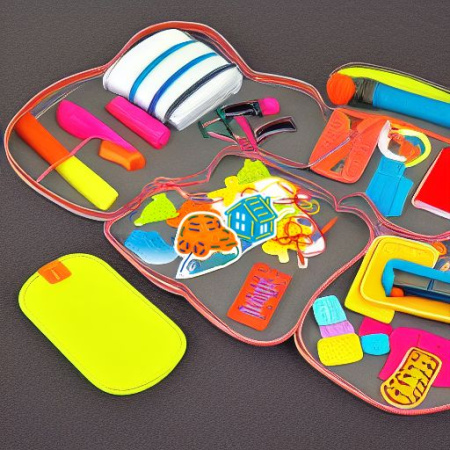 Набор обучающий шнуровка Лэйсинг в чемоданчике