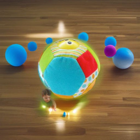 Развивающий мяч (со звуком и светом) Yookidoo