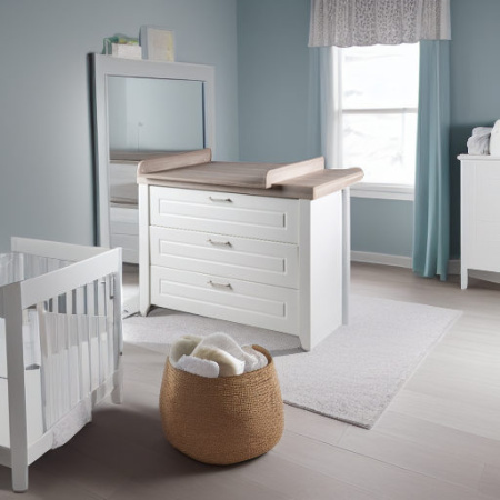 Пеленальный комод Felicia белый Roba