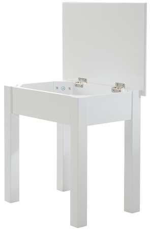 Детское трюмо с табуретом белое Roba