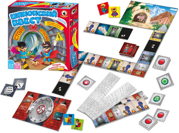 Настольная игра Шпионский квест Русский стиль