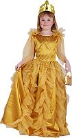Карнавальный костюм Принцесса золотая, рост 140 Lipta TDP