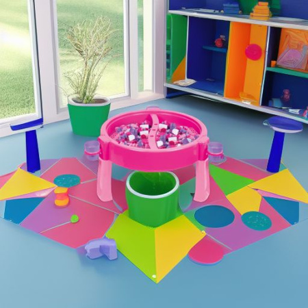 Столик-конструктор для девочек