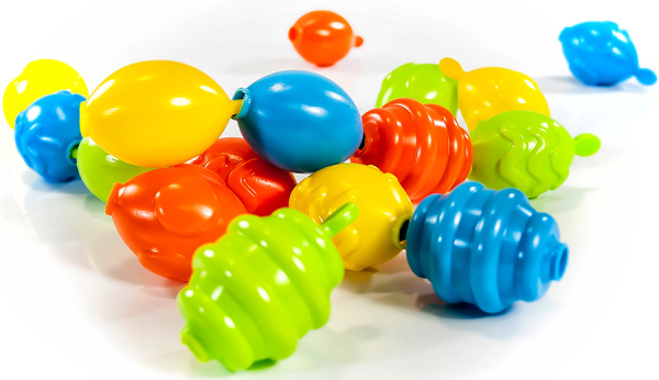 Цепочка Фигурные детали Гигант, 16 деталей Miniland