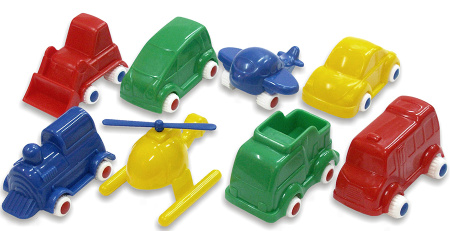 Набор Минитранспорт, 9 штук Miniland