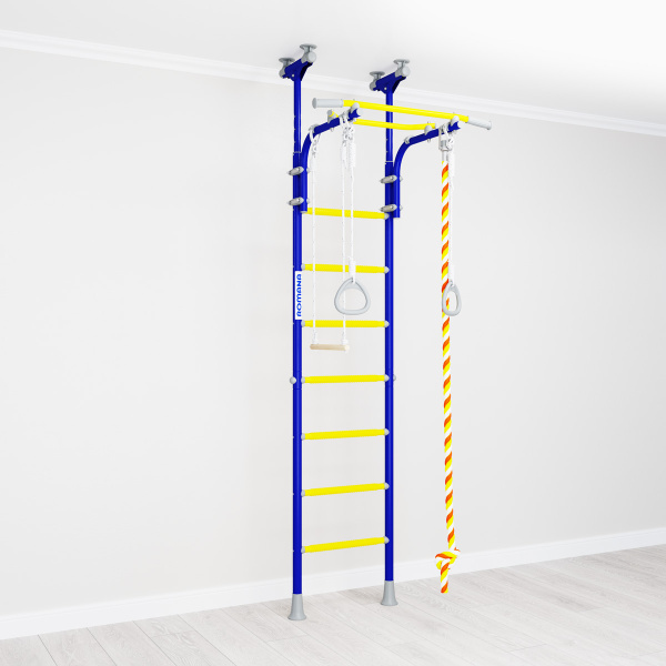 Шведская стенка в квартиру R5 синяя слива