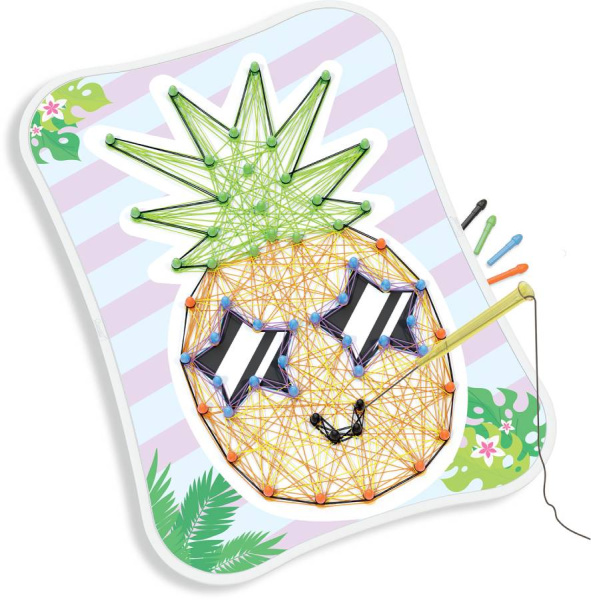 Мозаика-шнуровка Creativo String Art Quercetti