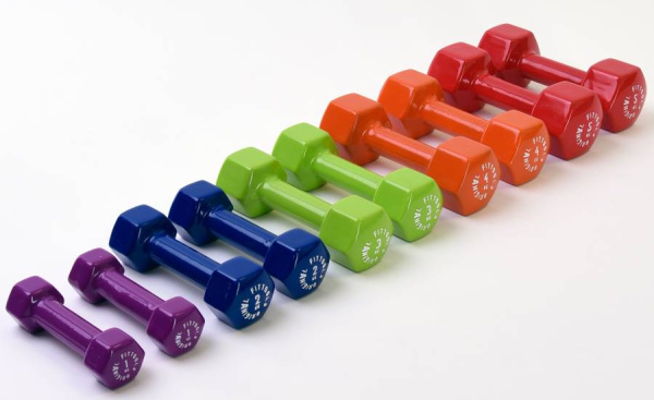 Гантель в виниловой оболочке 5 кг Original Fit.Tools