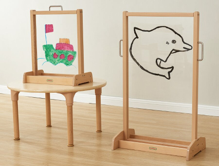 Мольберт прозрачный настольный Masterkidz