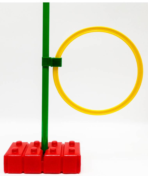 Клипса Палка-обруч плоский, 1 штука Тех-пласт