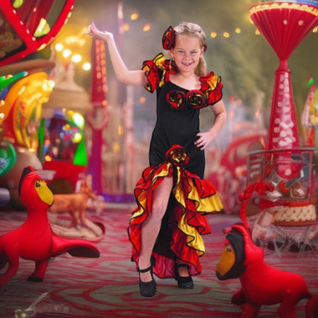 Испанка, рост 92-104 Snowmen