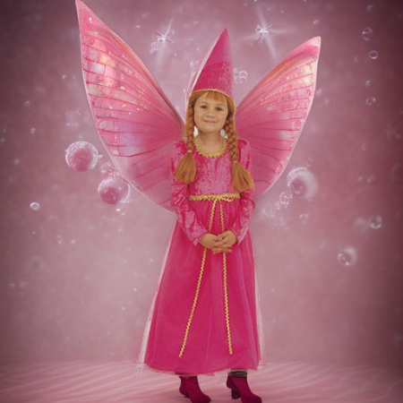 Фея розовая, рост 110 Widmann