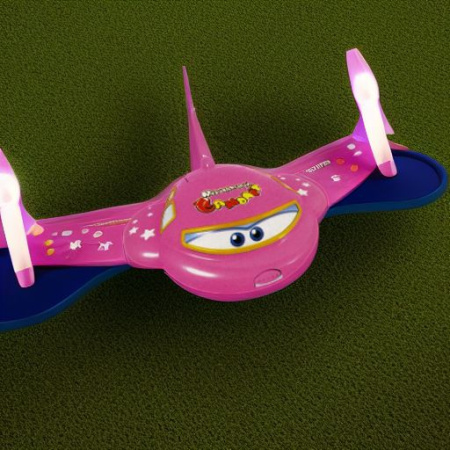 Музыкальный самолет УМНЫЙ Я, розовый Zhorya