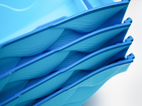 Тактильная дорожка голубая, 8 элементов BAONILE