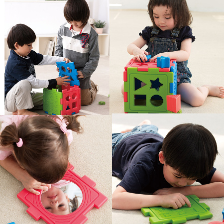 Развивающий куб Познай-ка, 12 предметов Weplay