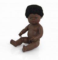 Кукла Мальчик африканец 38 см